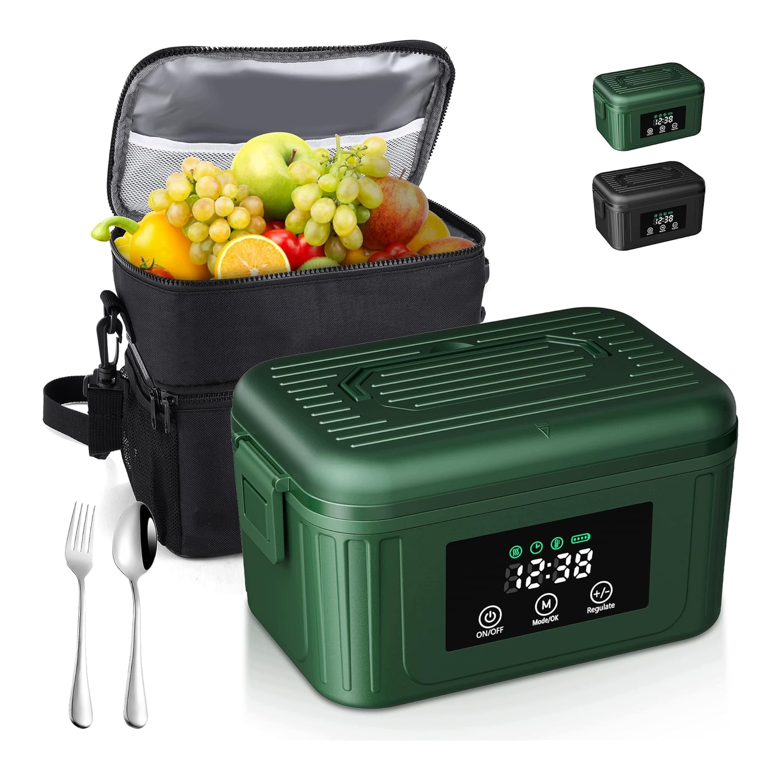 Elektrický obědový box s bezdrátovým ohřevem 1,4 l