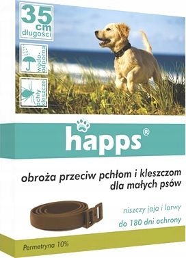 

Happs Obroża Na Pchły I Kleszcze Dla Psów 35 cm