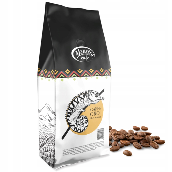 Levně Káva zrnková Arabica Maestrocafe Caffe Oro 1000 g