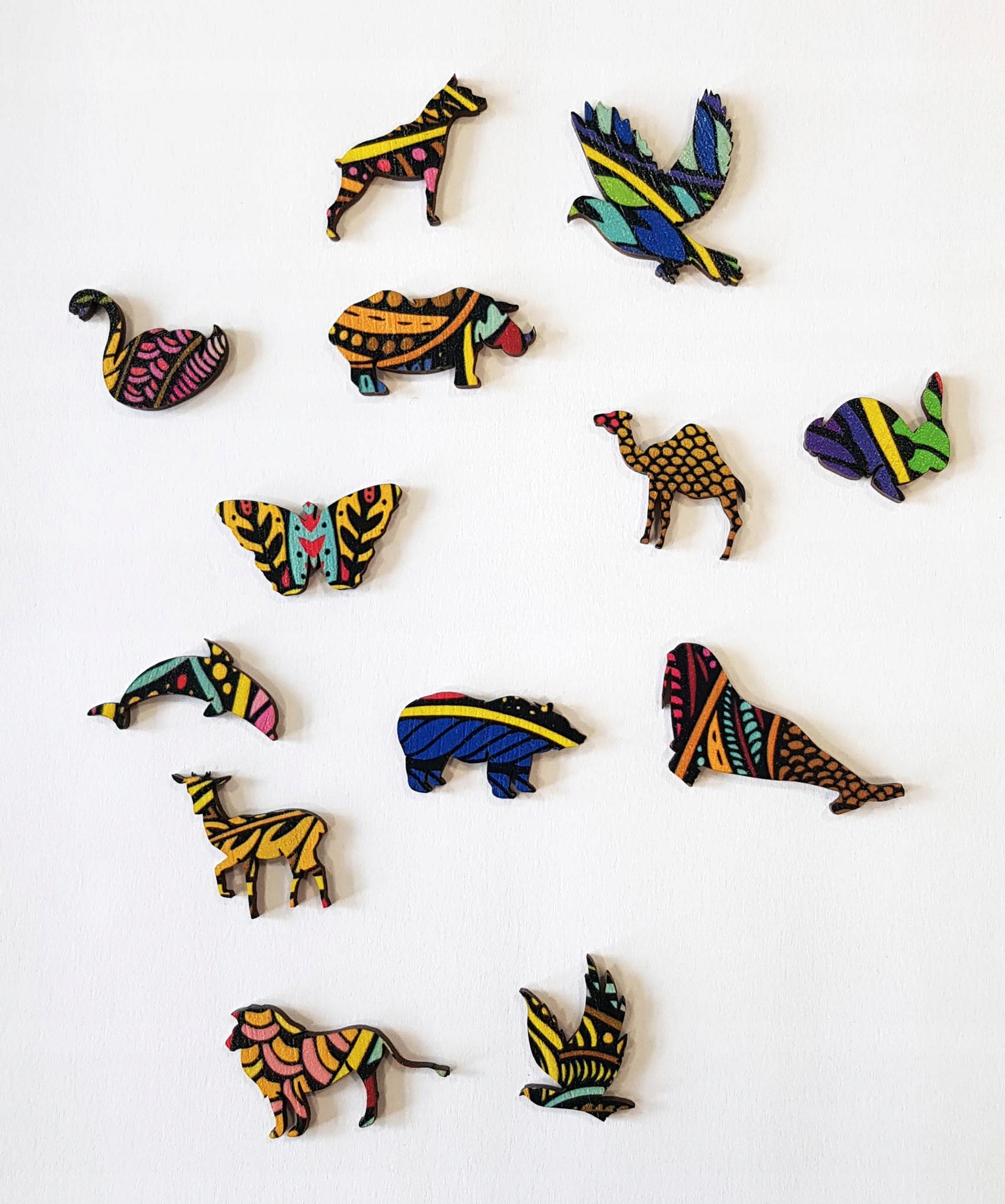 PUZZLE DREWNIANE dla dorosłych XXL - LEW - PREMIUM Kod producenta LT-PUZZLE-01