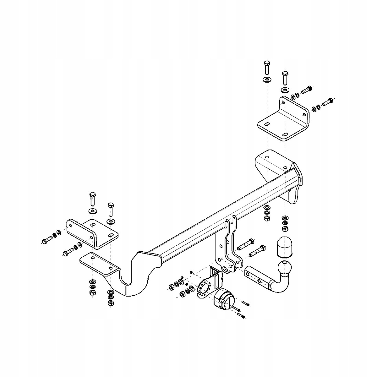 Hak holowniczy KIA Ceed 3 III CD Kombi od 18 MODUŁ WIĄZKA 13 PIN GRATIS Producent Steinhof