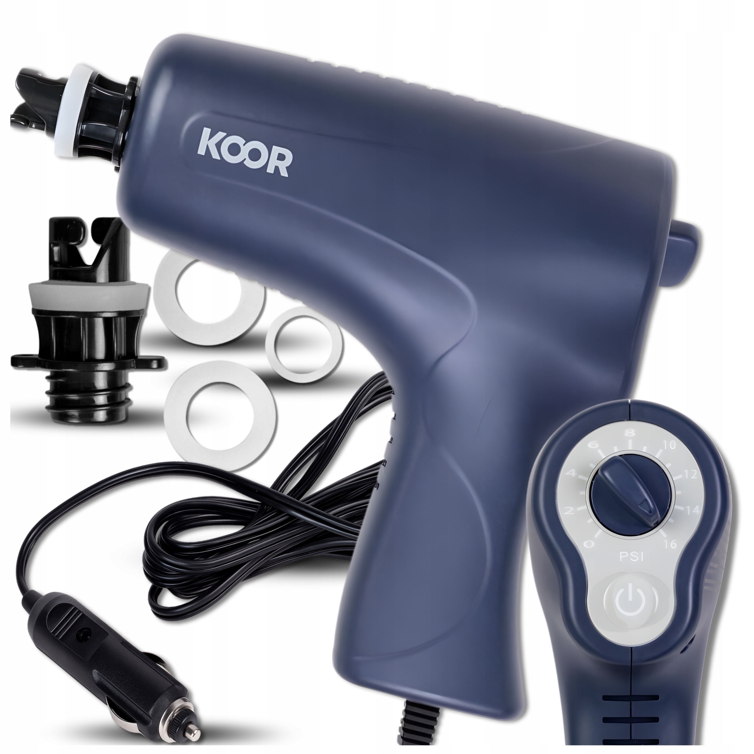 Pompka Elektryczna Do Pompowania Kajaka Deski Sup Pontonu 16psi 12V