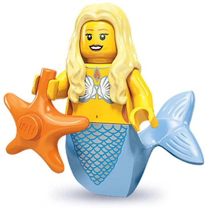 Lego minifigures 71000 Seria 9 Mermaid Syrenka Syrena col09-12