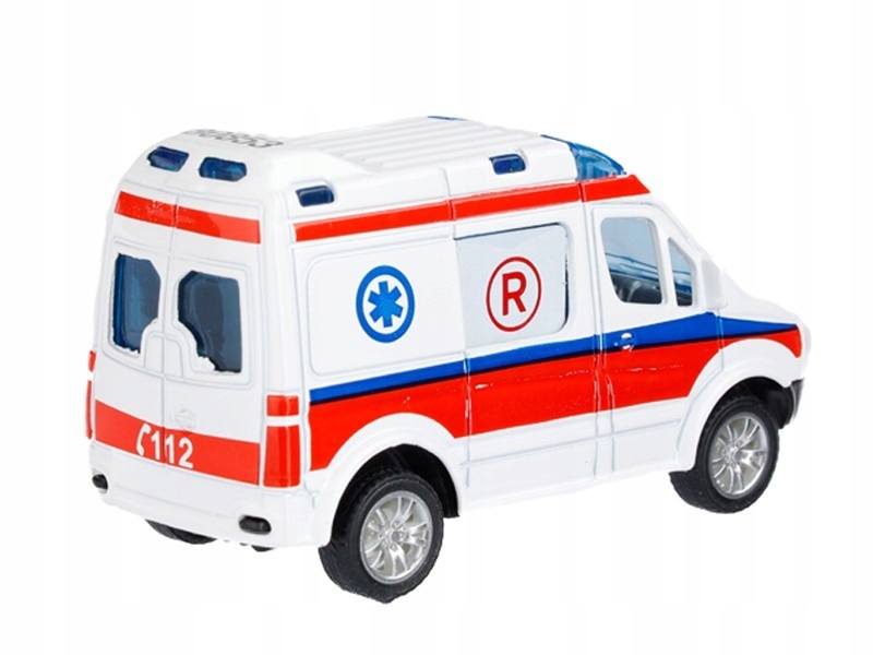 auto metalowe Mercedes POGOTOWIE  1:50 | B-261 — 9