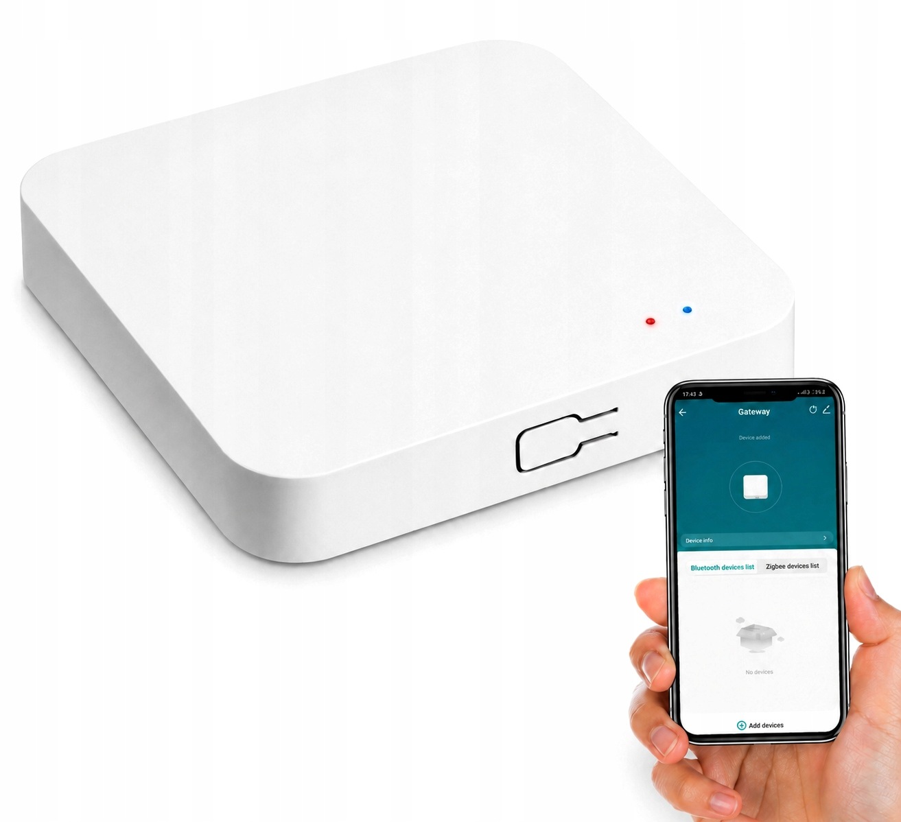 Bezdrátová centrální brána ZigBee 3.0 Bluetooth Wi-Fi Tuya Smart