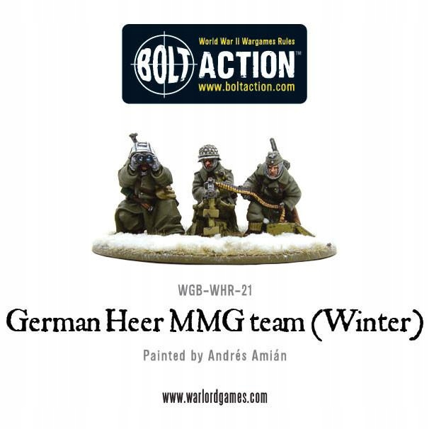 German Heer MMG team (Winter) System Bolt Action