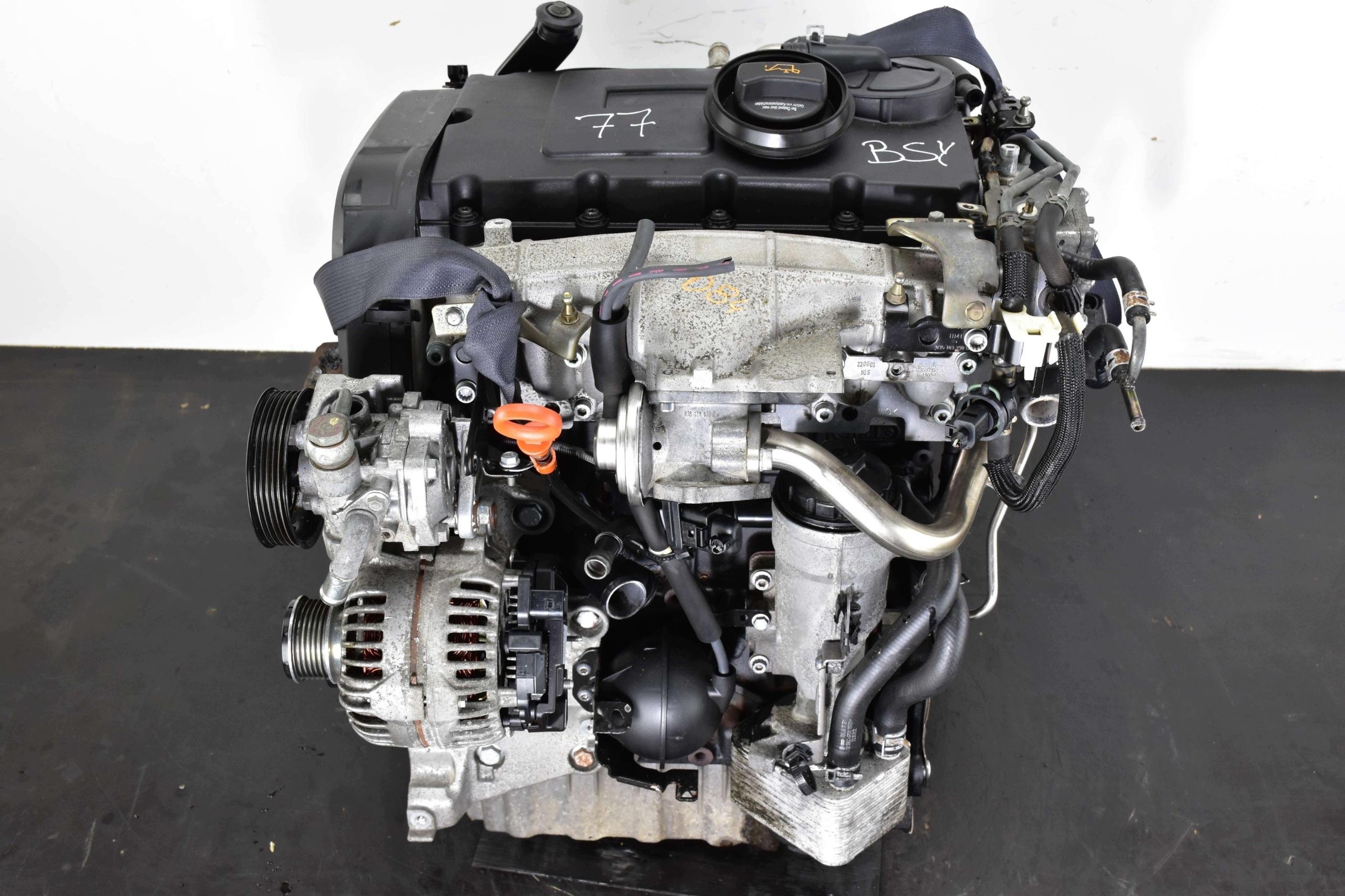 engine MITSUBISHI OUTLANDER II GRANDIS 2.0 DI-D 140KM BSY @ KOMPRESJA @