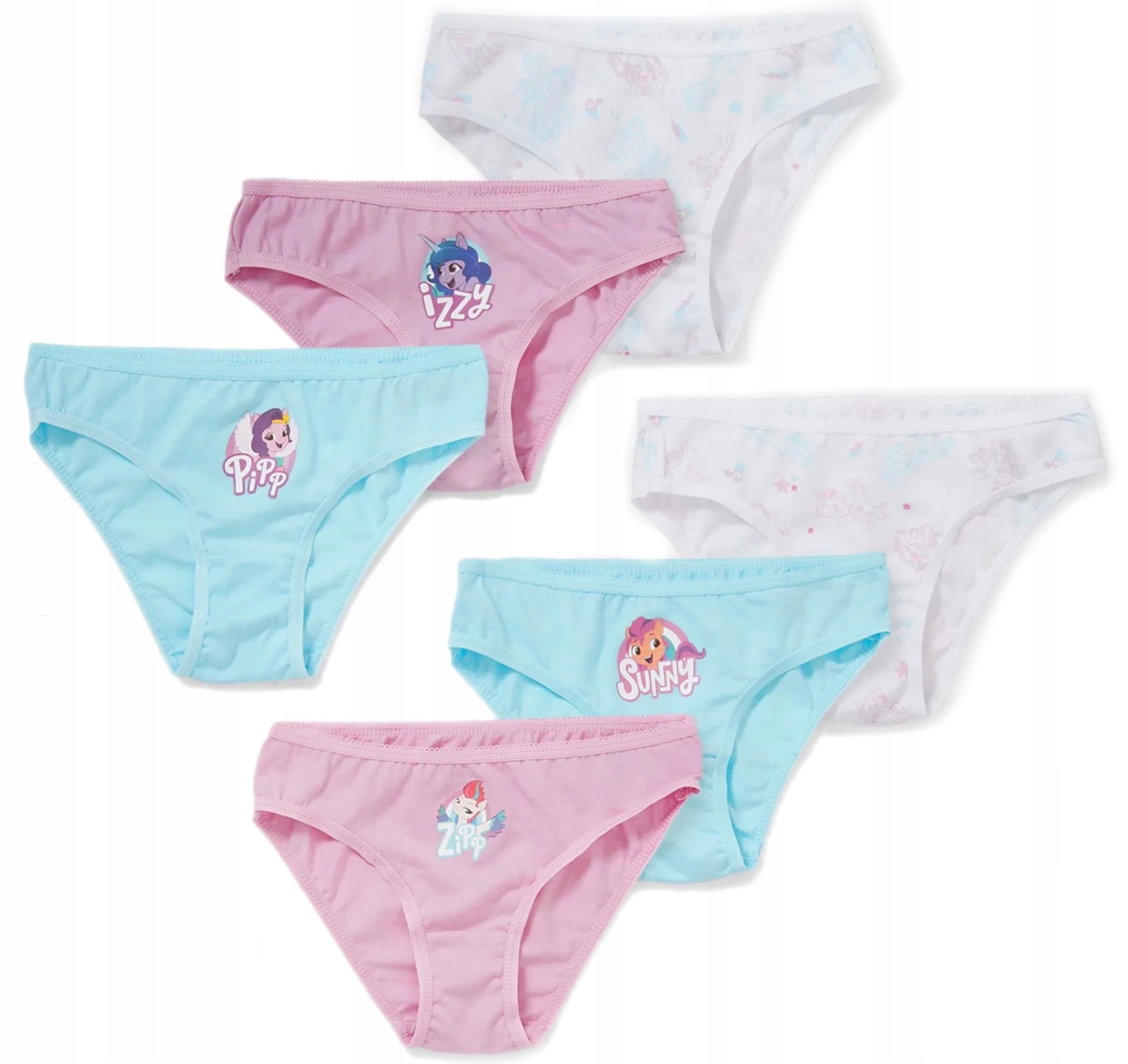 

My Little Pony Majtki Figi Dziewczęce 6PACK 98/104