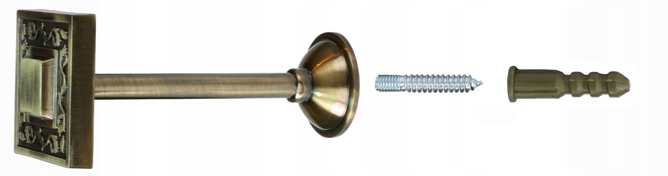 Rozeta dekoracyjna do firan KWADRAT WZÓR - SS Marka Decorative