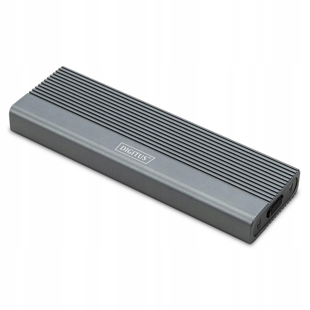 Obudowa Digitus Usb 3.1 Typ C na dysk Ssd M.2 NVMe 10Gbps aluminiowa, bezna