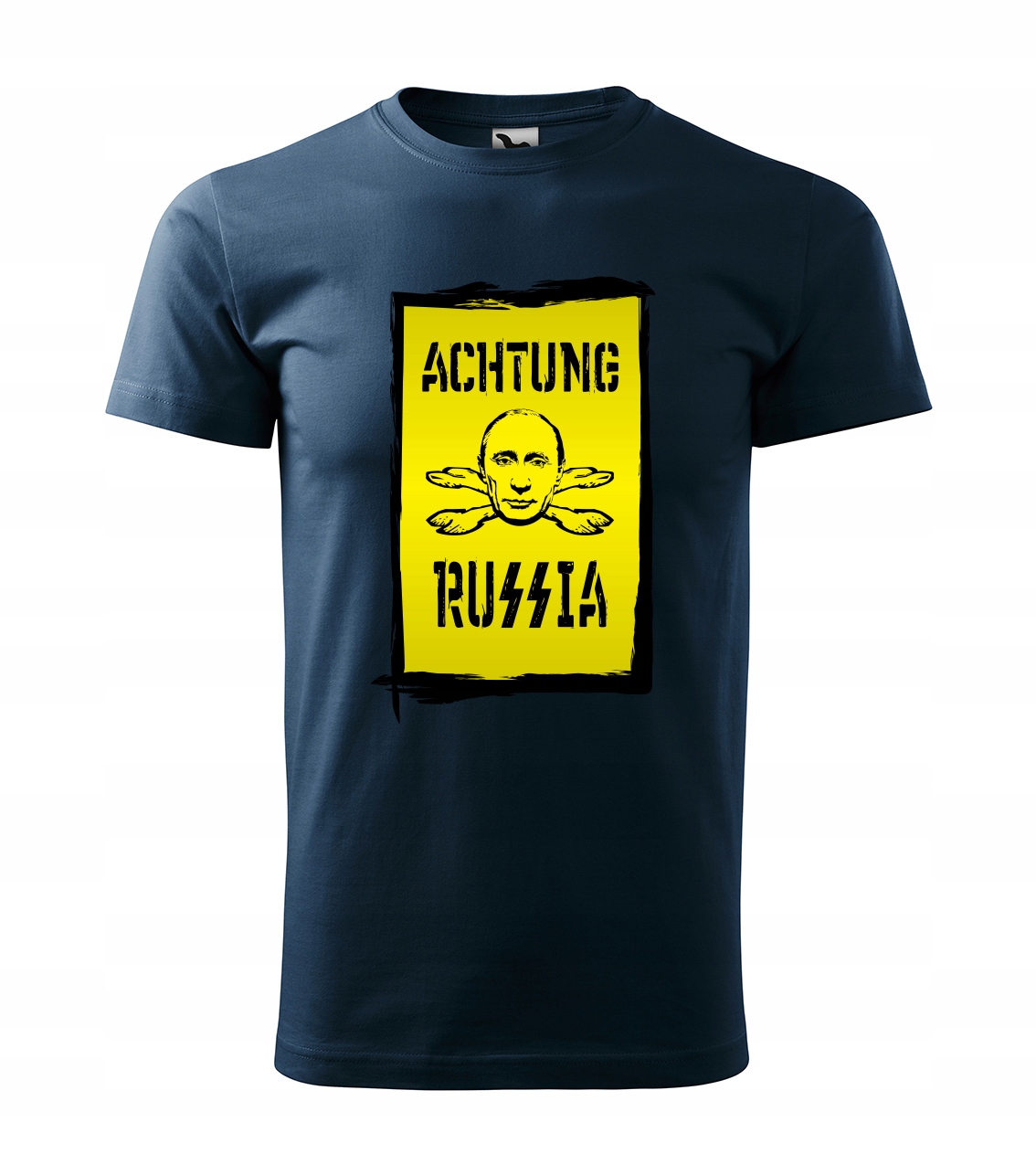 

Koszulka z nadrukiem Putin Achtung Russia XL