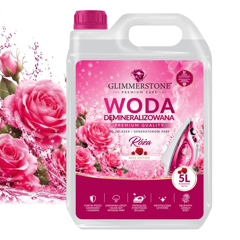 Woda Perfumowana Zapachowa Destylowana Róża 5L