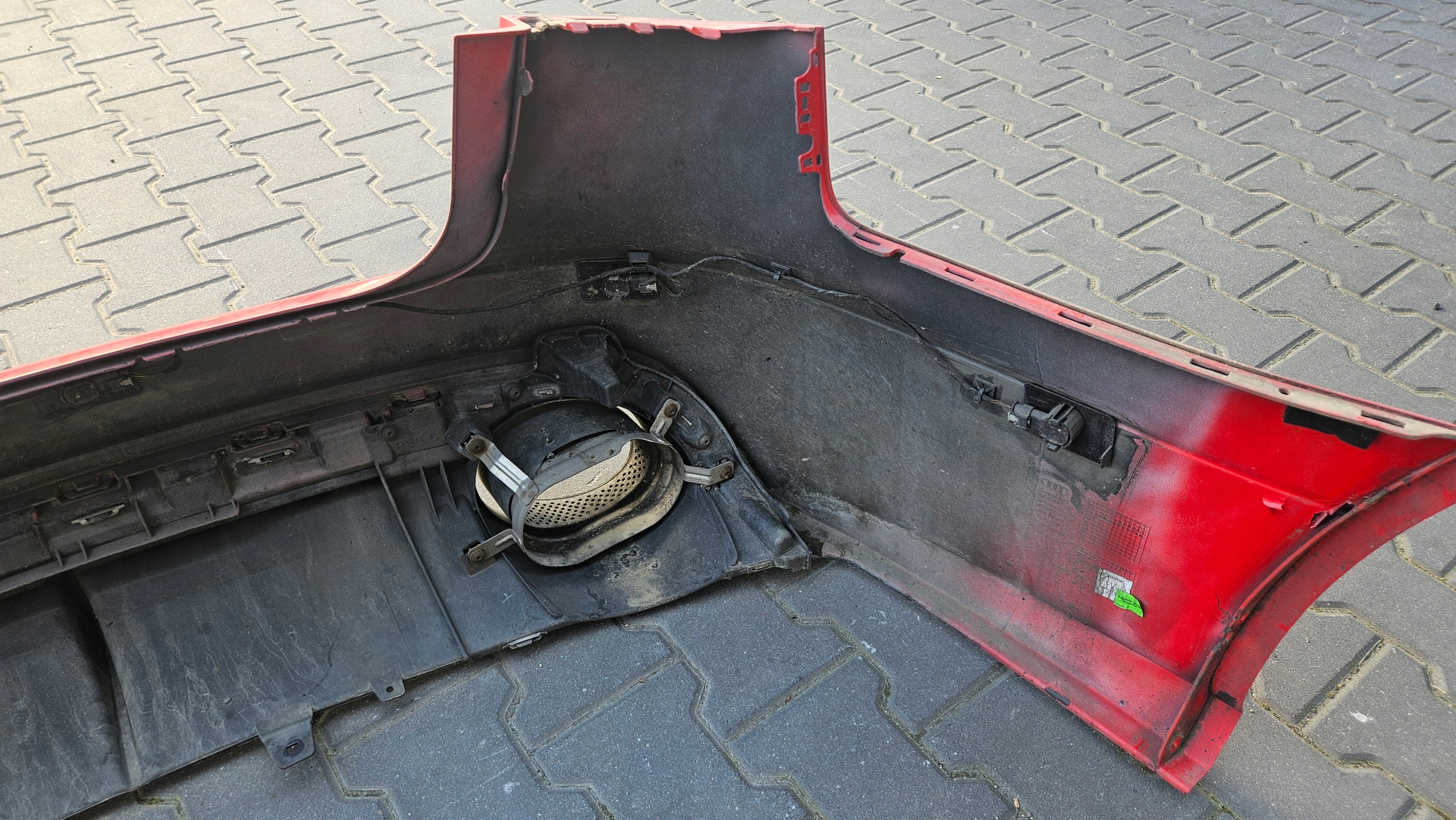 AUDI RS6 C7 4G bumper rear part 6xPDC LIFT LZ3M
