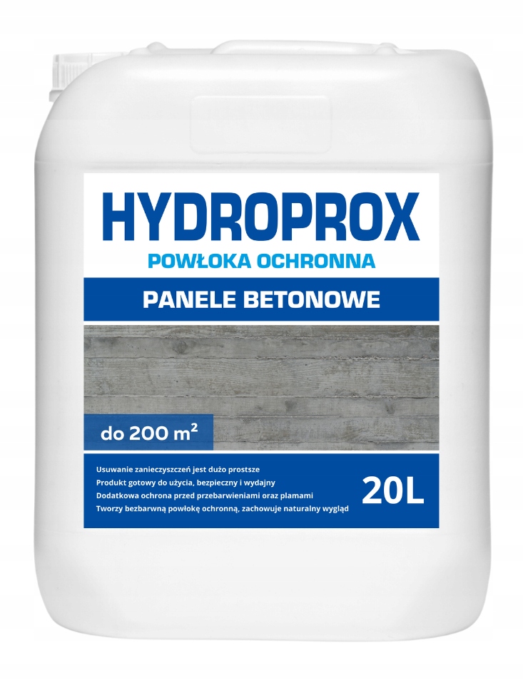 Hydroprox Ochranný Povlak Na Betonové Panely 20 L