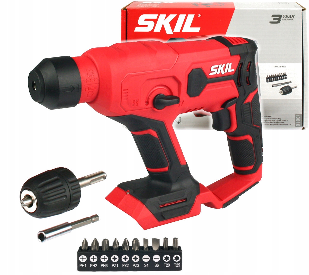 

Młotowiertarka Sds-plus 20V Skil Korpus Body
