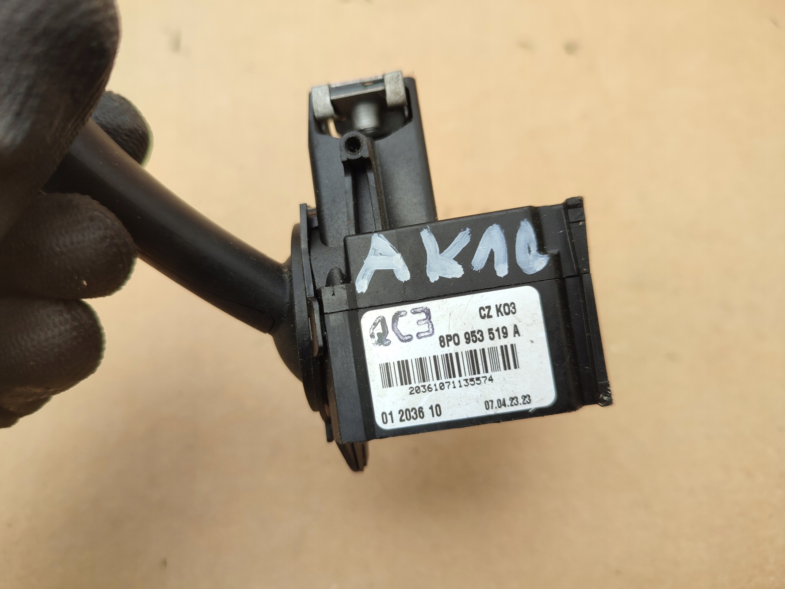 DEVIO TERGICRISTALLO TERGI AUDI A3 8P 8P0953519A