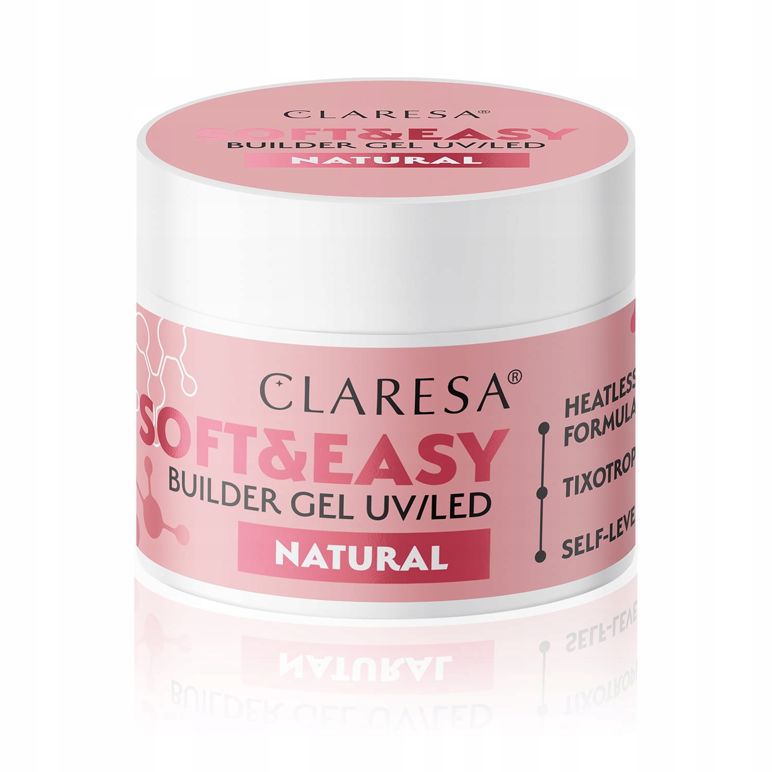 CLARESA ŻEL SOFT&EASY BUILD GEL NATURAL 12G