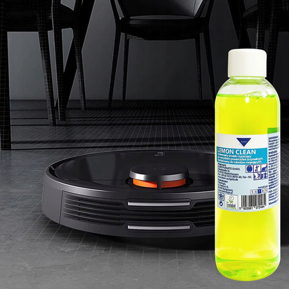 Lemon Clean EKOLOGICZNY Płyn do robotów odkurzaczy mopujących 2w1 nie pieni Marka Kleen