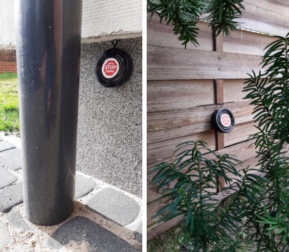 Krążek odstraszający do samochodu STOP KUNA! NIEZBĘDNE ZABEZPIECZENIE AUTA! Stan opakowania oryginalne