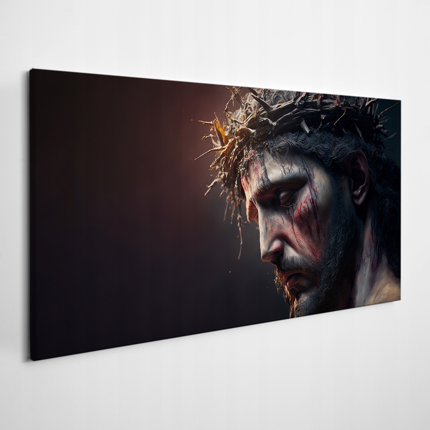 Výtisk Obraz Canvas Ježíš v trnové koruně