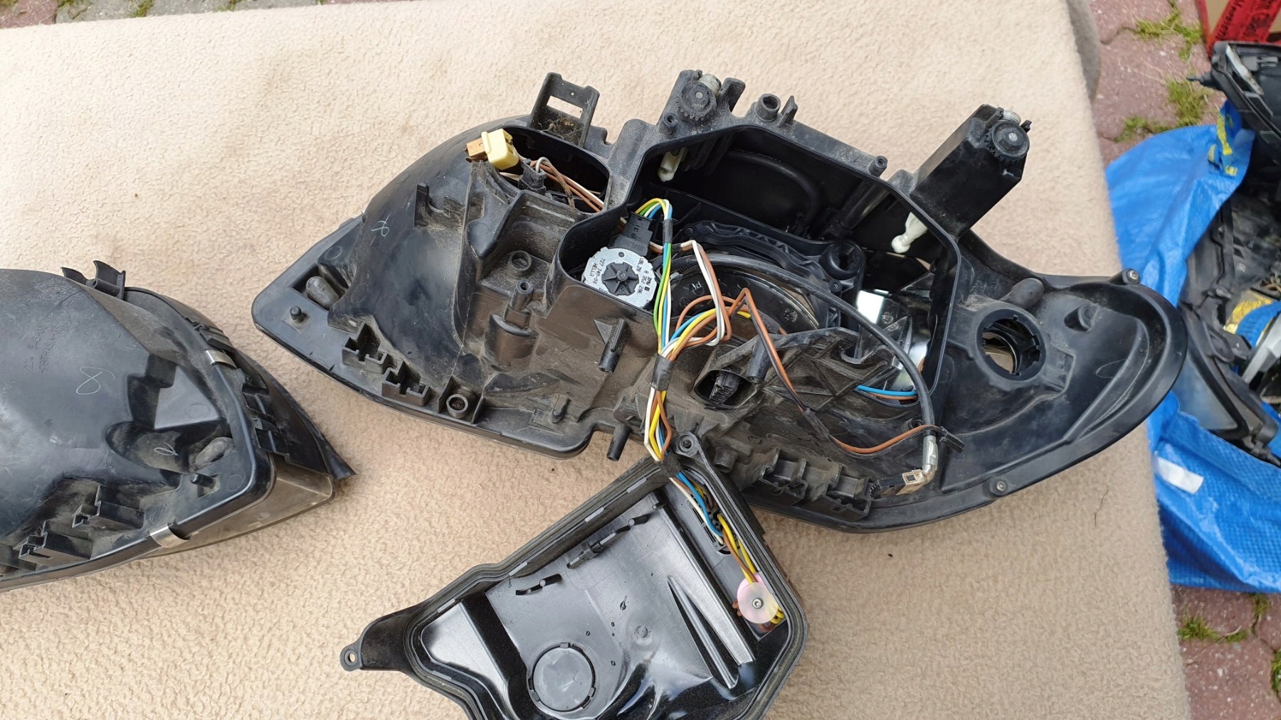 BMW X5 E53 BIAŁY KIERUNEK XENON LIFT SCHEINWERFER GLASS SZKŁA 22454500 Numer katalogowy producenta 22454500