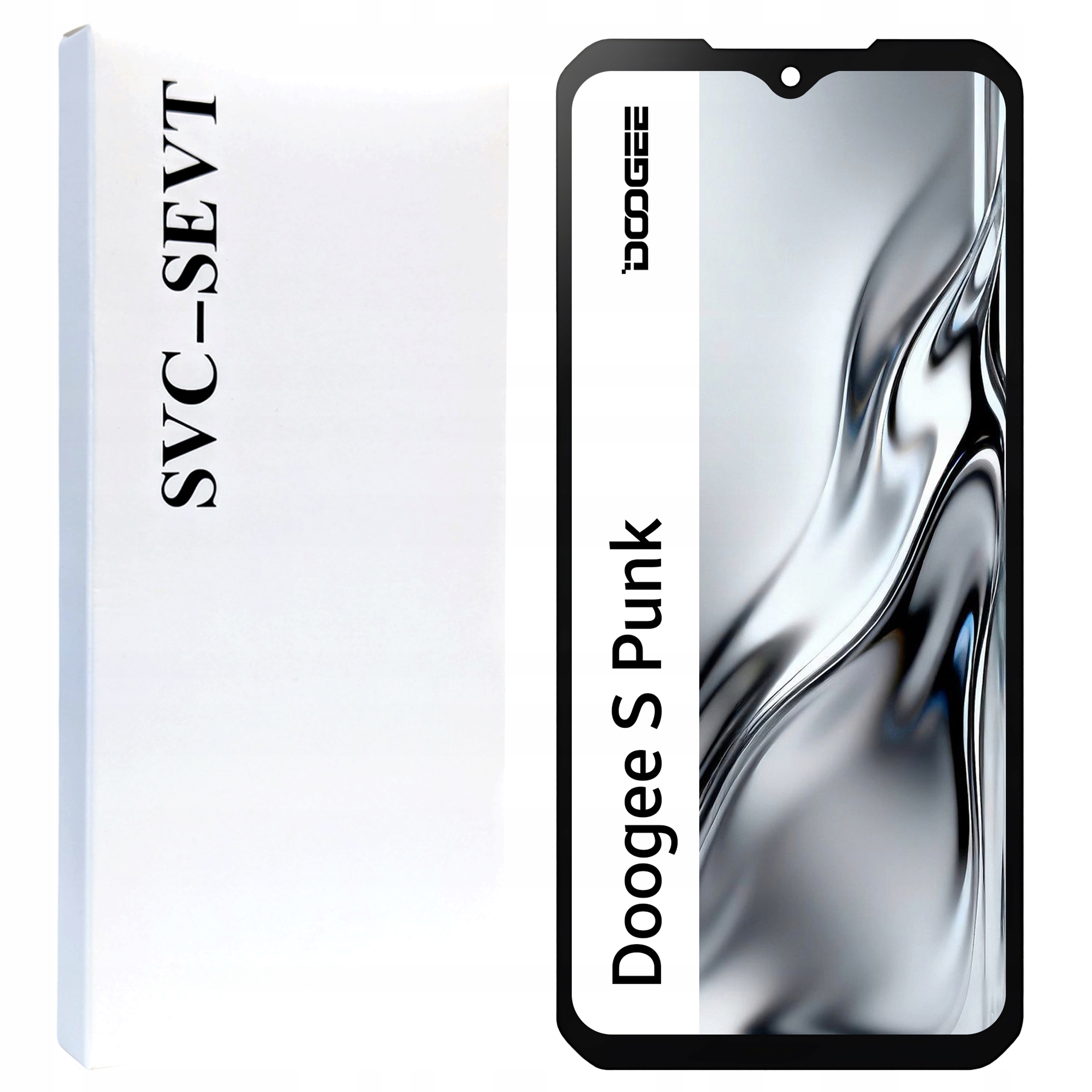 Originál Zila pro Doogee S Punk LCD Dotyk Digitizer