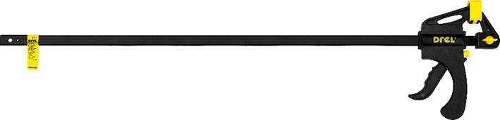 ŚCISK STOLARSKI SZYBKOZACISKOWY JEDNORĘCZNY 900 mm Rozstaw szczęk 900 mm