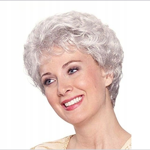 

Peruki Damskie Peruka Naturalna Biala Free Cap