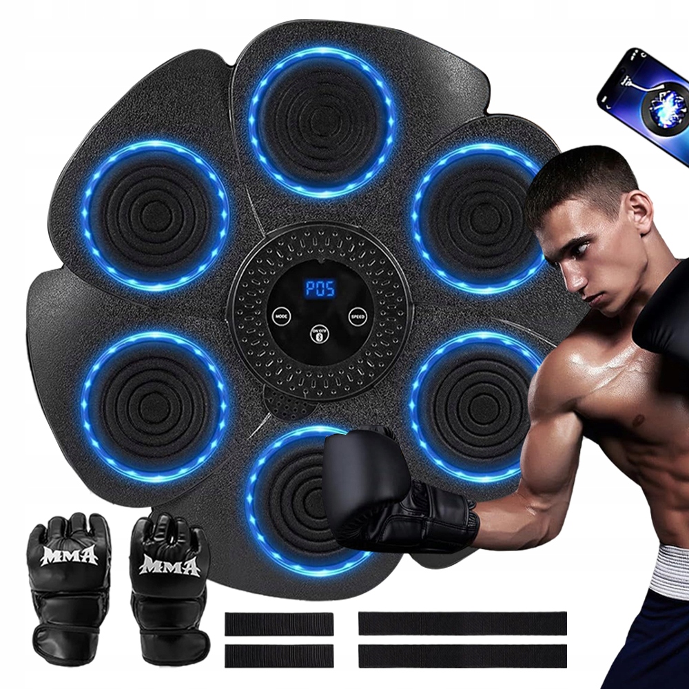 Wiszący Trener Bokserski Na Ścianę Z Bluetooth I Muzyką Bokserskimi