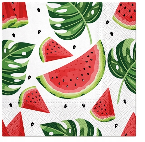 

Serwetki papierowe Owoce Arbuzy Watermelons Fruits