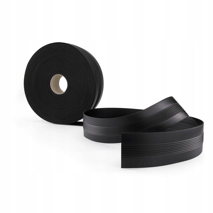 Dilatačná spojovacia lišta – maskovacia Pvc. čierna, 25 m, 7 cm