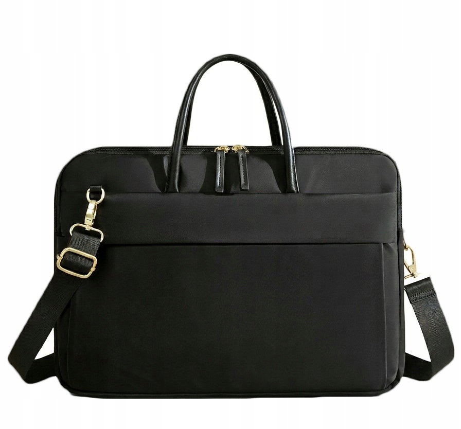 Torba Damska Na Laptopa 15,6 Cali Czarna Na Ramię Do Ręki Biznesowa