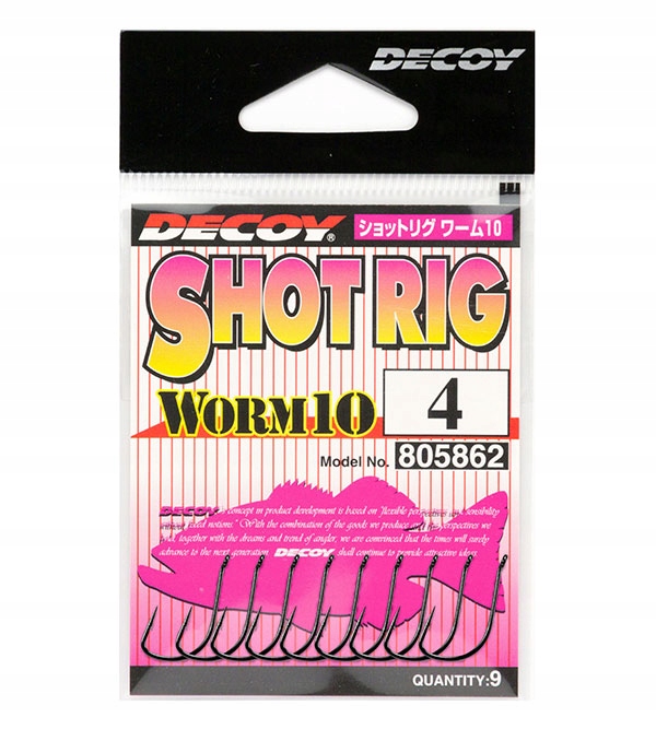 Decoy Worm 10 Shot Rig #5 9szt