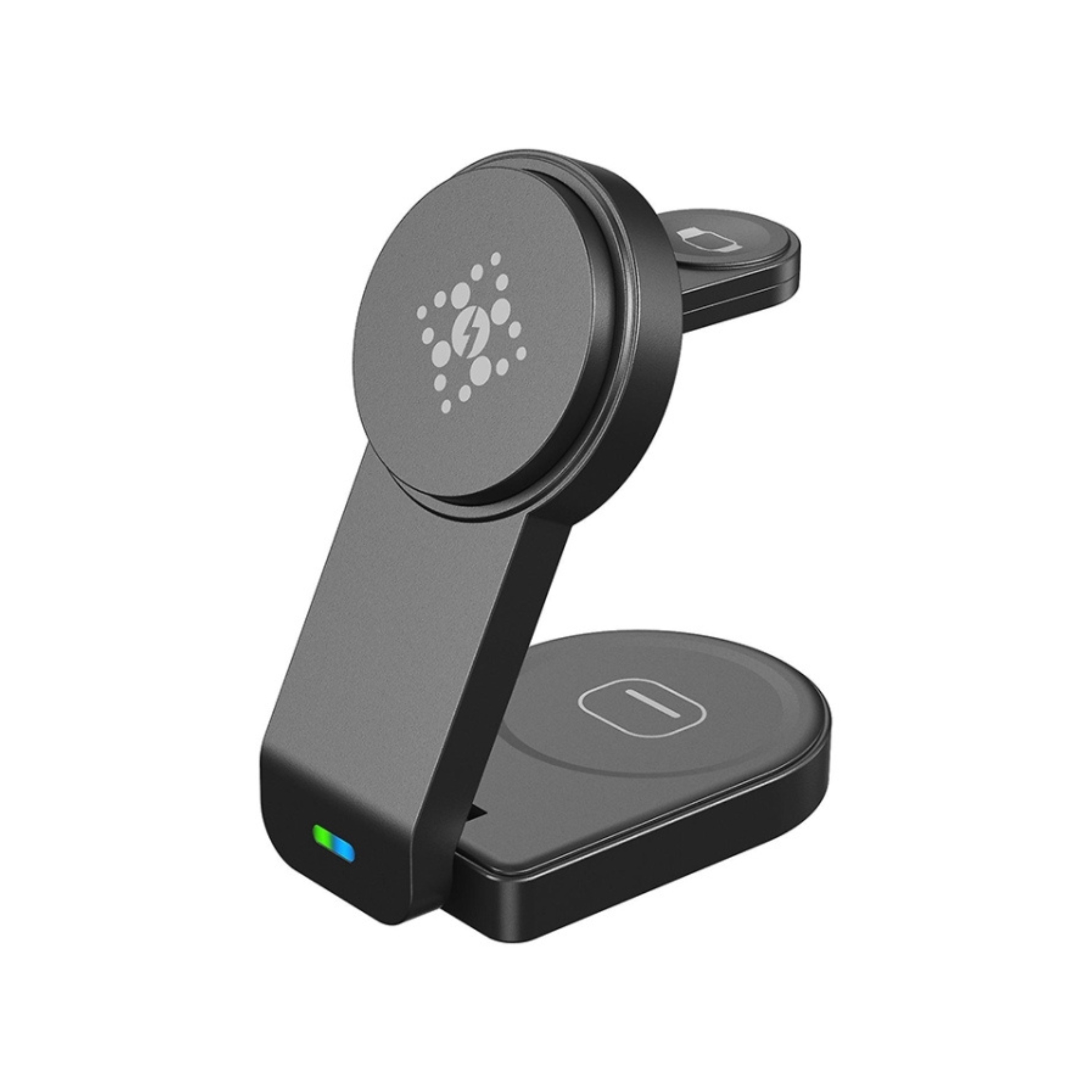 Bezdrátová indukční nabíječka 3v1 15W Rychlá Silná