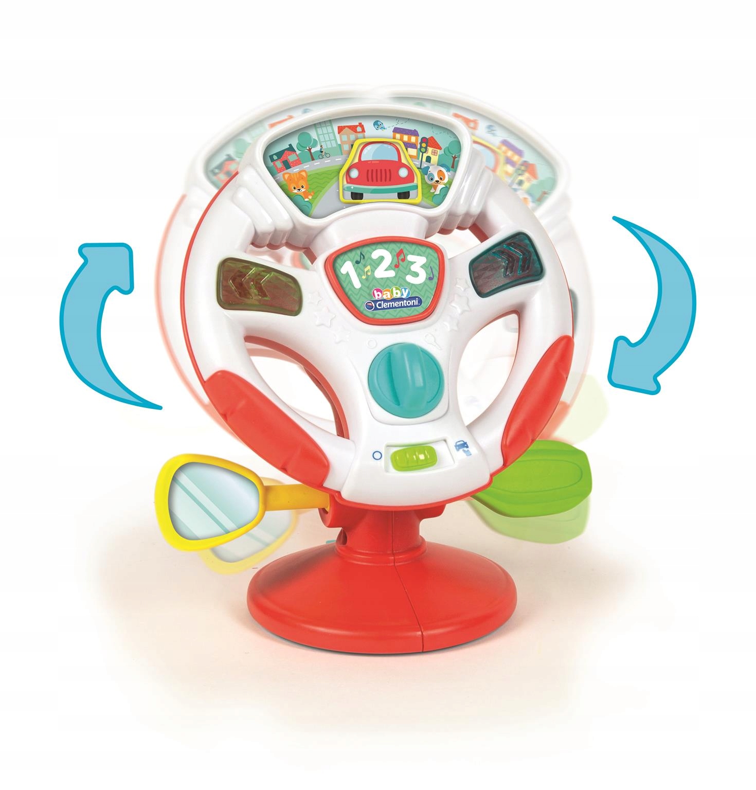 ELEKTRONICZNA KIEROWNICA 17241 CLEMENTONI Rodzaj pojazdu symulator jazdy