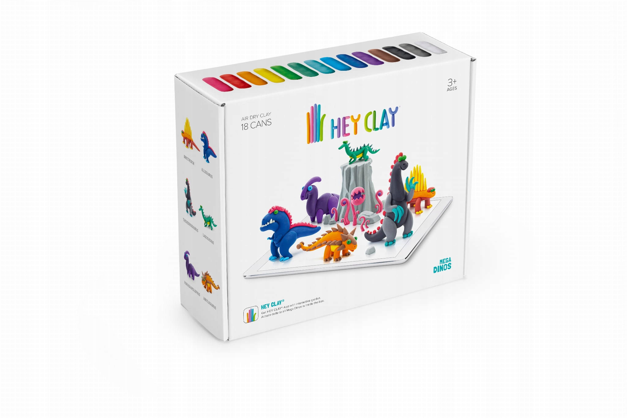 

Hey Clay Masa plastyczna Zestaw Dinozaury