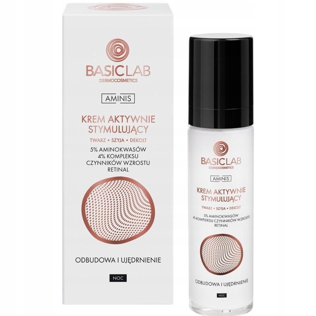 

Basiclab Krem aktywnie stymulujący na noc 50 ml