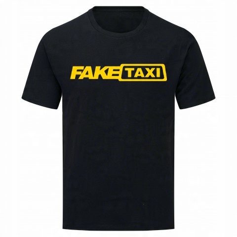 

Śmiesna Koszulka T-shirt Męski Fake Taxi Rozmiar L