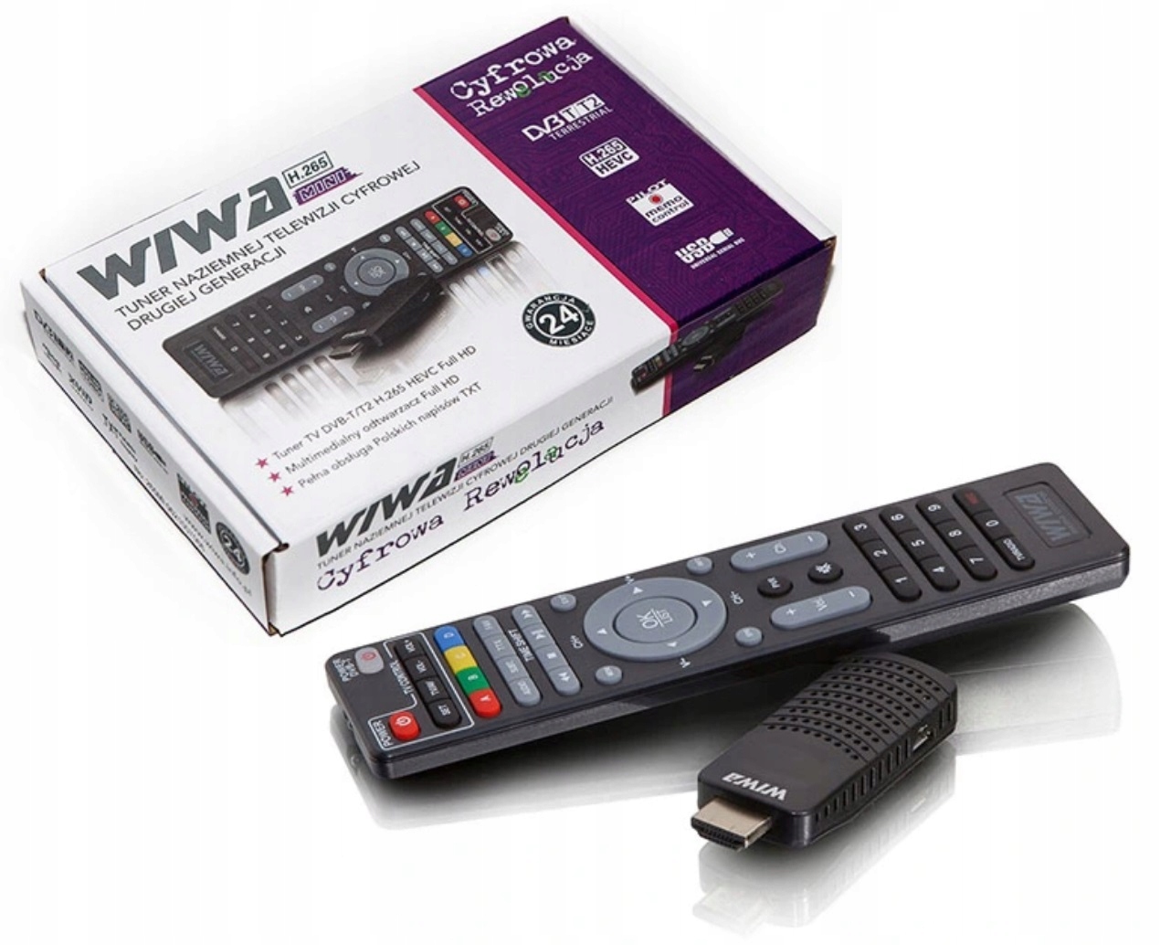 

Tuner Dekoder Nowy Standard DVB-T2 H.265 Hevc Hd