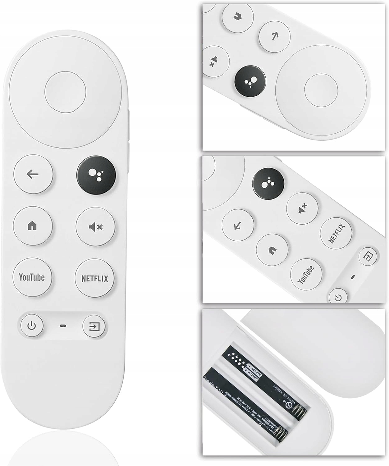 PILOT GOOGLE TV 4K CHROMECAST ASYSTENT GOOGLE YOUTUBE NETFLIX BLUETOOTH Model G9N9