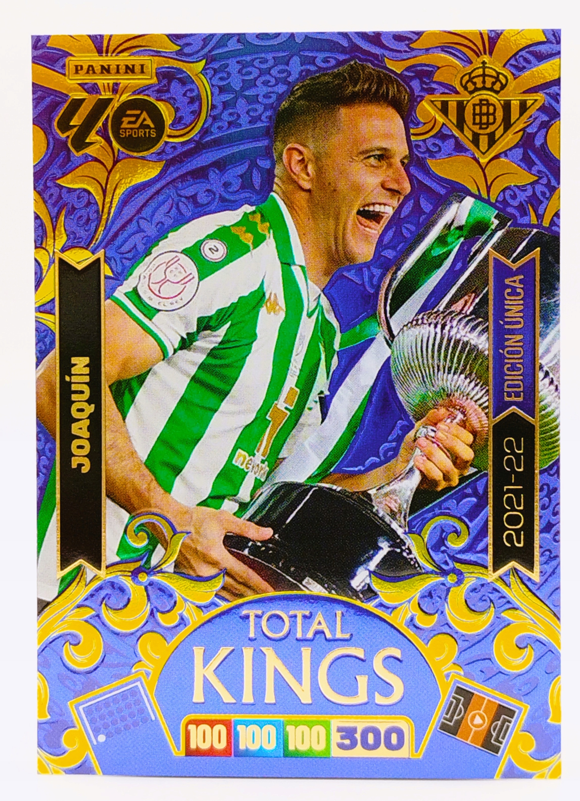 Panini La Liga 2025-2026 Total Kings 2021-22 Joaquin Real Betis