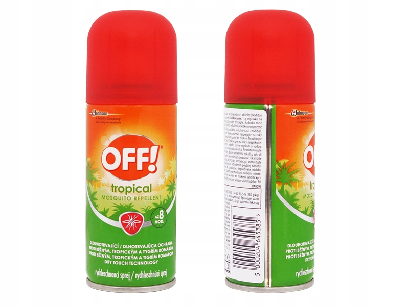

Spray Off! Tropical Ochrona Na Komary Kleszcze 8H