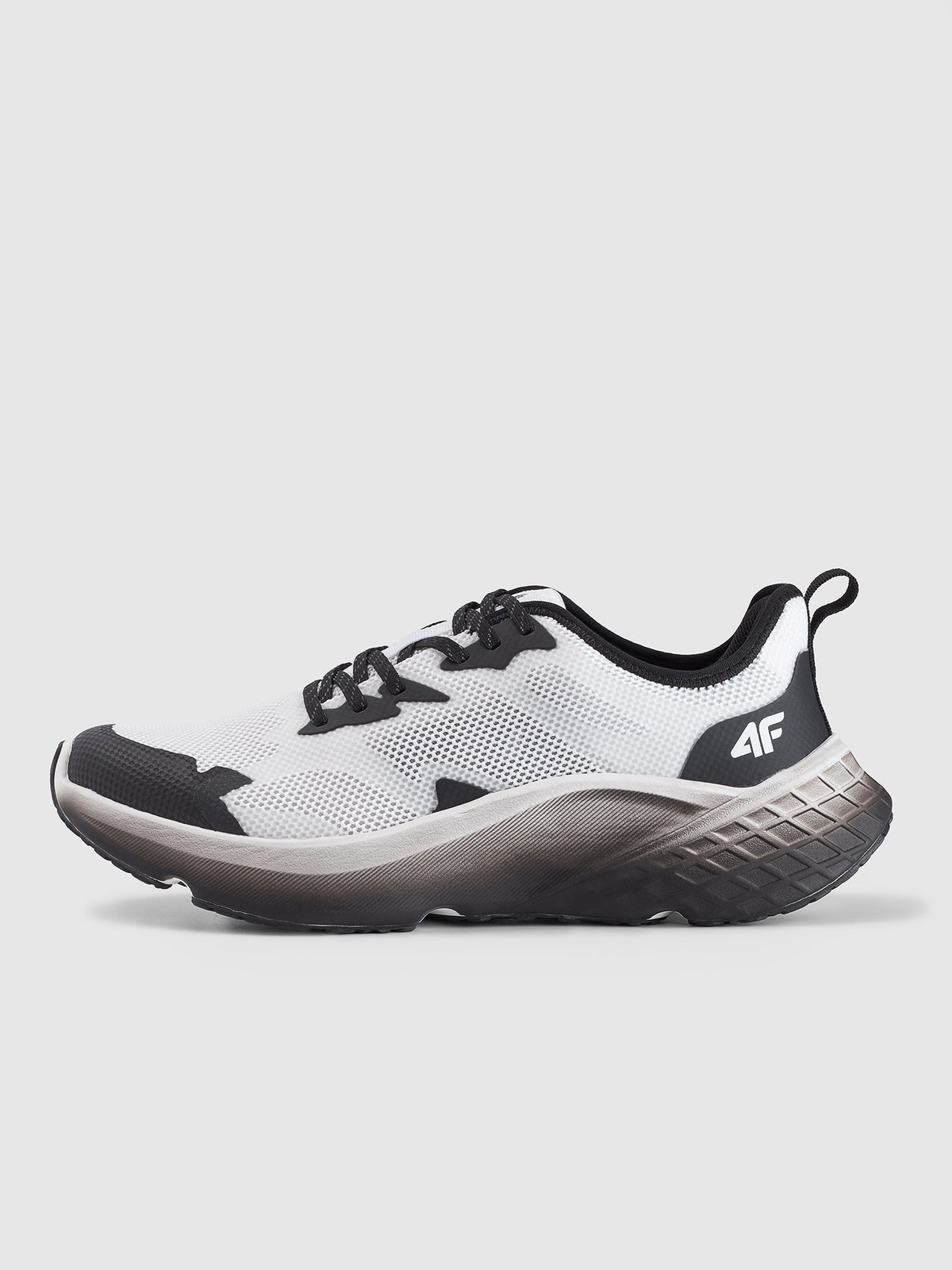 4F Pánské běžecké boty Freemove Mesh bílé 43
