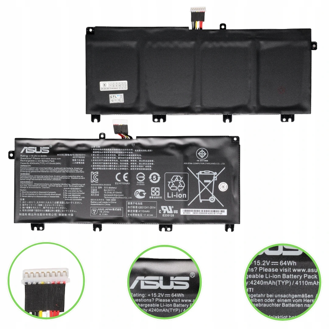 Originál Batéria B41N1711 Asus GL503VM GL503VD