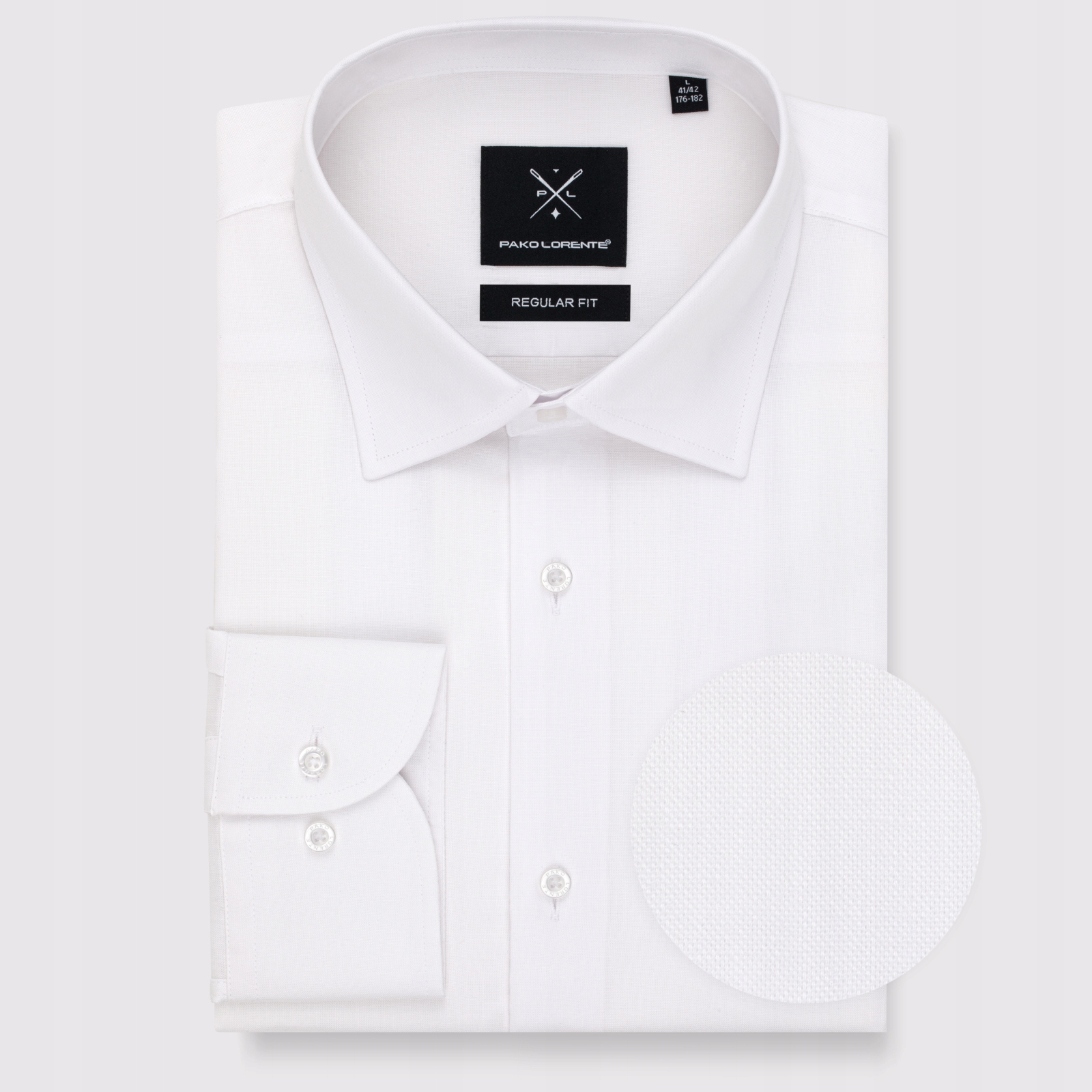 Bílá pánská košile Pako Lorente vel 41-42/164-170