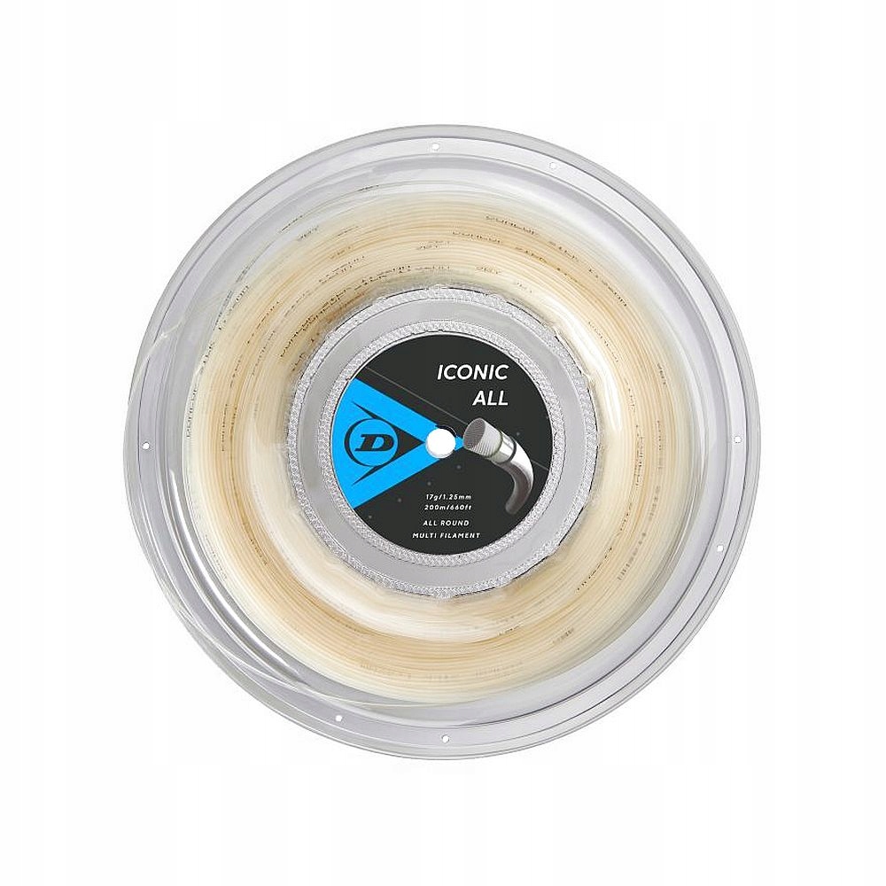 Tenisový výplet Dunlop Iconic All 1,25 mm 200 m