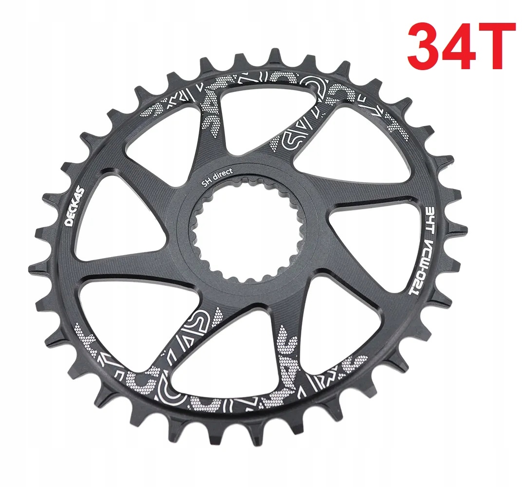 Zębatka ovalna direct mount Deckas Shimano 34T M9100 M8100 M7100 M6100