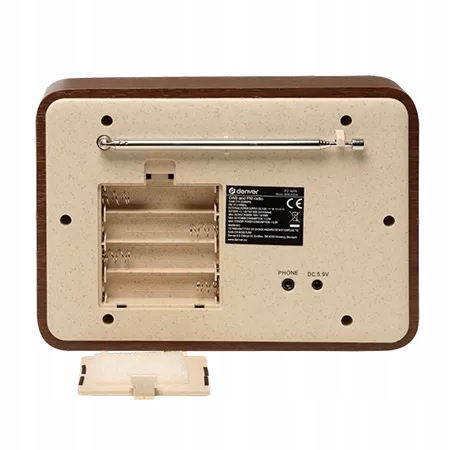 Kompaktowe radio DAB+/FM Denver Dark wood Marka Denver