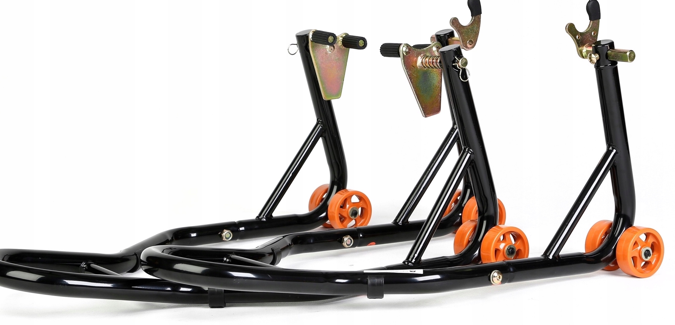 Stojak Podnośnik Motocyklowy TYŁ+PRZÓD COMBO V