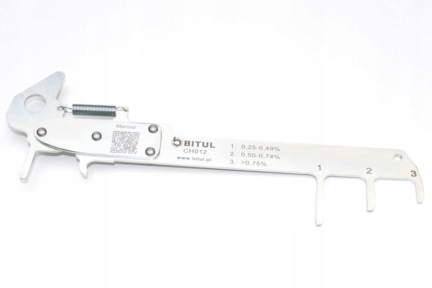 Przymiar Trzypunktowy Zużycia Łańcucha Bitul CH012